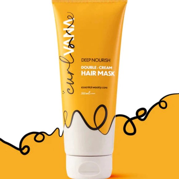 Curlvana Other - CURLVANA HAIR MASK - DOUBLE CREAM